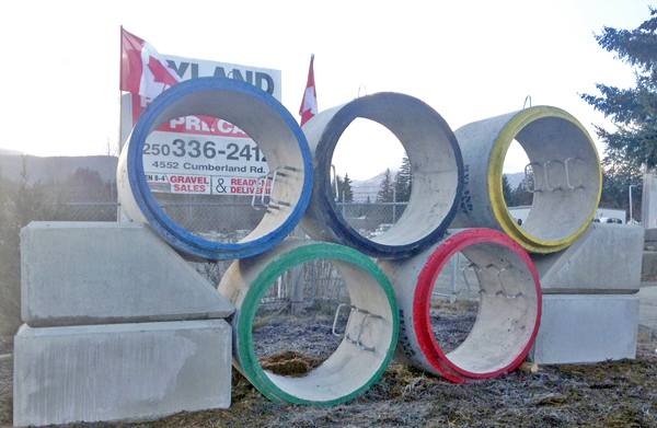 Hyland Precast Olympic Rings